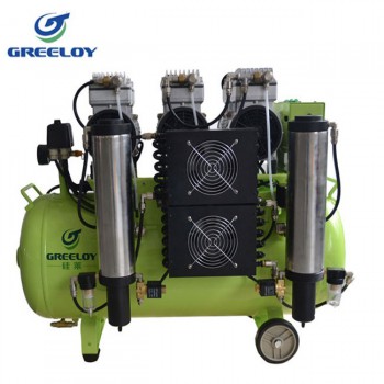 Greeloy® GA-83Y Dental Oilless Air Compressor Oil Free with Drier