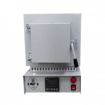 1.5KW 1000℃ Mini Dental Lab Wax Muffle Furnace High Temperature Wax Burnout Oven for Preheating Crucible