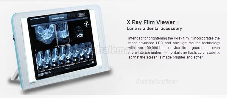 HISHINE® Dental Luna X-ray Film Reader LED Specific Wall Desk Mounting
