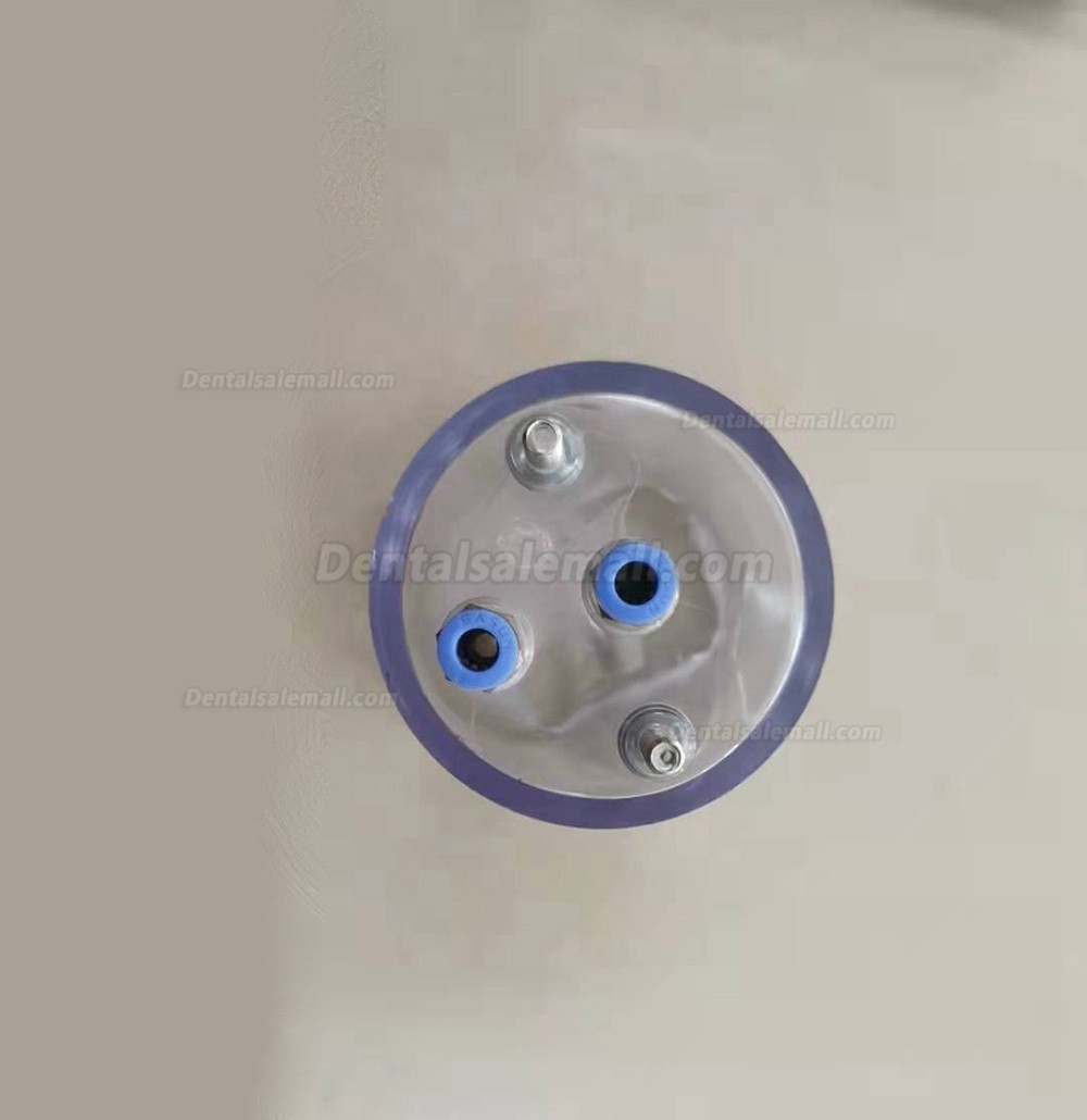 Transparent Jar for Dental Lab Sandblaster Machine Dental Part Accessory