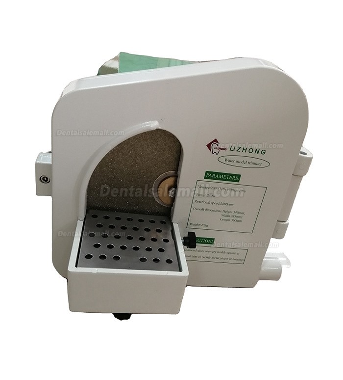 750W 2 in1 Dental Dry Model Trimmer Wet Model Cutting Machine Labortory Equipment