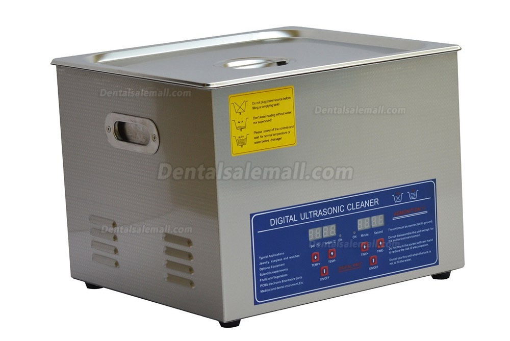 19L Stainless Ultrasonic Cleaner JPS-70A with Digital Control LCD ＆ NC Heating