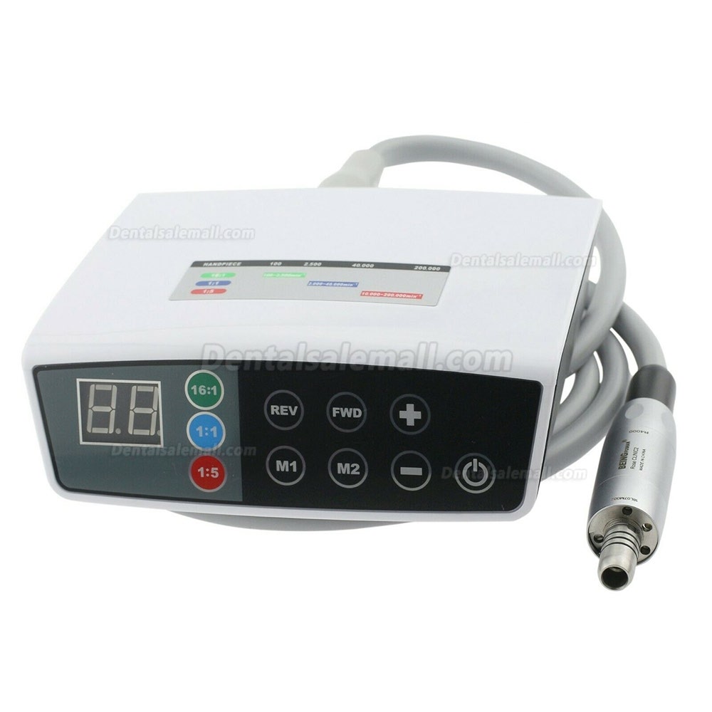 BEING Dental Brushless Electric Micro Motor LED Handpiece 4 Hole 1:5 Fit KaVo