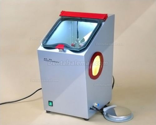 Dental Lab Sandblasting Machine AX-P2 Recyclable Powerful Sandblaster