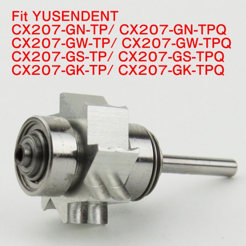 YUSENDENT Dental Cartridge Rotor CX207-G-TP For Fiber Optic Torque Head Handpiece