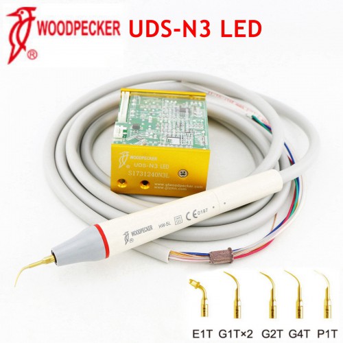 Woodpecker Dental LED Built in Ultrasonic Scaler Handpiece UDS-N3 LED Fit EMS