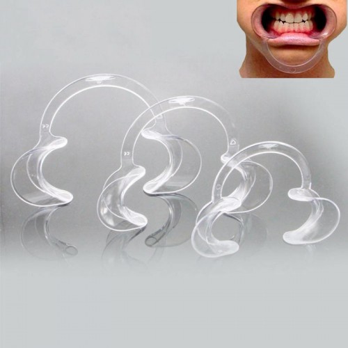 20Pcs Dental Intraoral Lips Mouth Gag Disposable Medical Mouth Expander C type Opener