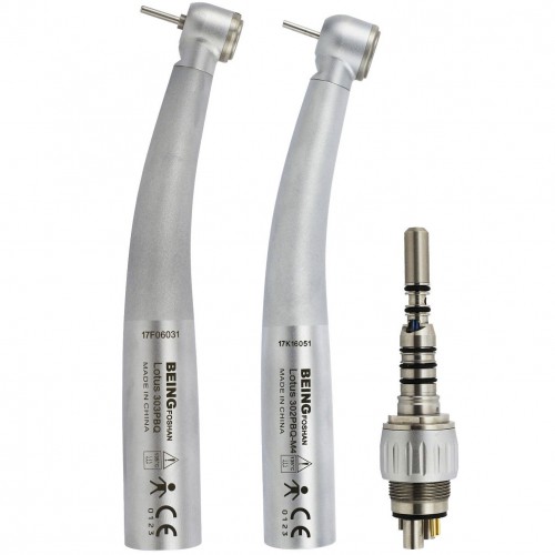 BEING Lotus 302/303PBQ Fiber Optic Led Turbine Handpiece with KAVO Multiflex Coupler