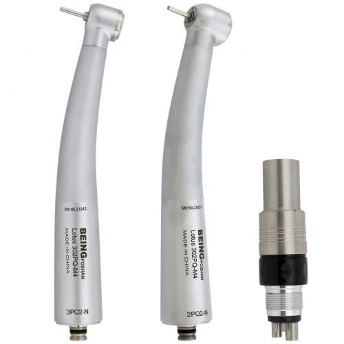 BEING Lotus 302/303PQ High Speed Handpiece NSK Phatelus Coupling 4 Hole