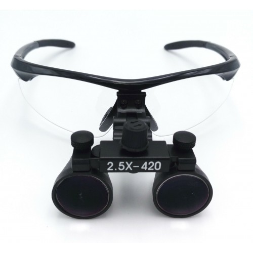 Dental Surgical Medical Binocular Loupes 2.5X420mm Optical Glass DY-101