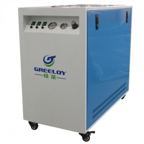 Greeloy GA-63XY 90L Dental Air Compressor Ultra Quiet with Drier and Silent Cabinet