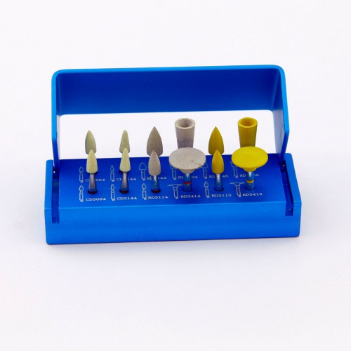 Diamond Polishing Set for zirconia Dental Clinic Low Speed Contra Angle RA3112