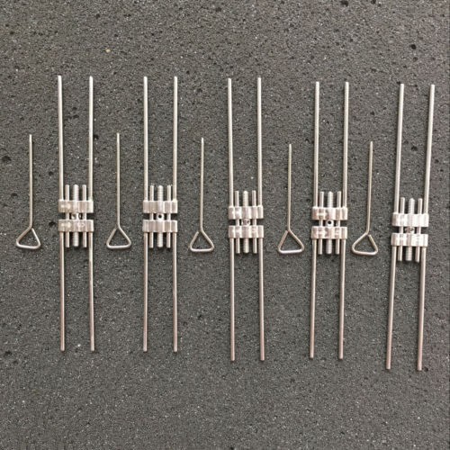 5 Set 13mm Dental Orthodontic Expansion Screws for Frame Type Stainless Steel