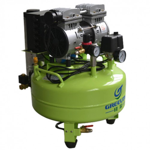 Greeloy® GA-61Y Oilless Mini Air Compressor With Drier