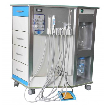 BD-408 Mobile Self-contained Dental Delivery Unit System With Air Compressor+Cab...