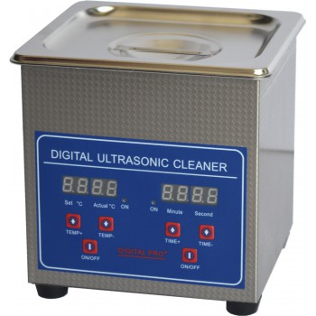 1.3L Digital Control LCD Stainless Steel Ultrasonic Cleaning Machine JPS-08A