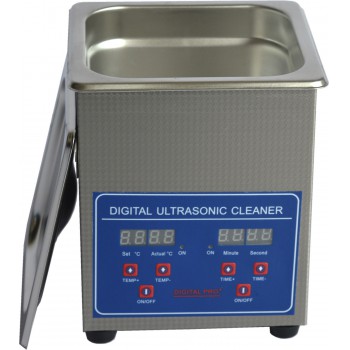 2L Dental Stainless Steel Ultrasonic Cleaner Machine Digital Control JPS-10A