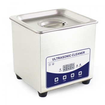 1.3L Liter Industry Heated Ultrasonic Cleaner Machine Heater Timer Stainless Steel