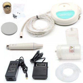 Dental Ultrasonic Piezo Scaler Handpiece Tips Fit EMS WOODPECKER+2 bottles