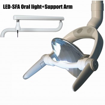 Dental LED Oral Light Lamp Induction Lamp for Dental Unit Chair With Support Arm