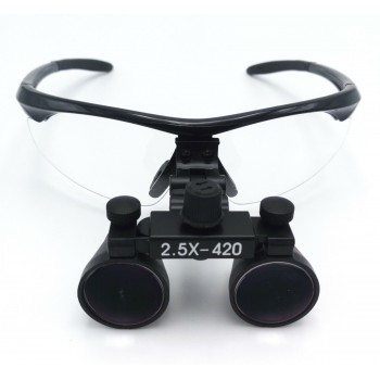 Dental Surgical Medical Binocular Loupes 2.5X420mm Optical Glass DY-101