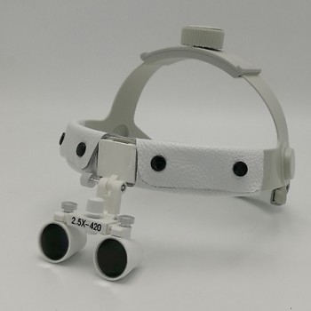 2.5X420mm Dental Surgical Medical Binocular Headband Loupes DY-107