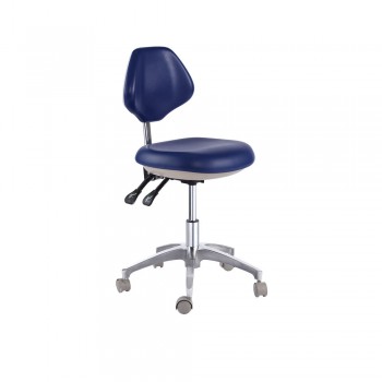 Adjustable PU Leather Medical Dental Mobile Chair Doctor's Stools Office Stool