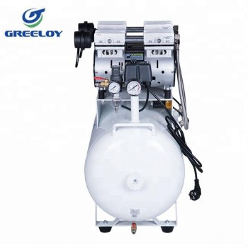 Greeloy® GA-82 Dental Oilless Air Compressor Double Motor