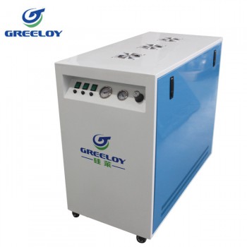 Greeloy® GA-83X Dental Oilless Air Compressor Oil Free with Silent Cabinet