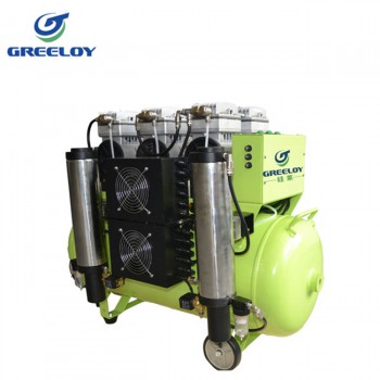 Greeloy® GA-83Y Dental Oilless Air Compressor Oil Free with Drier