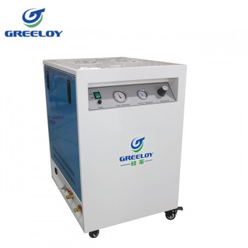Greeloy® GA-61XY Oil Free Oilless Air Compressor With Drier and Silent Cabinet
