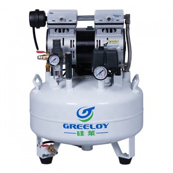 Greeloy® Oil Free Air Compressor GA-61X With Silent Cabinet