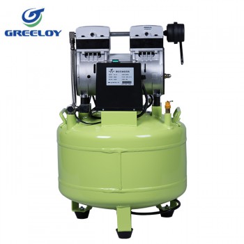 Greeloy® Dental Oilless Air Compressor GA-81 One By Two