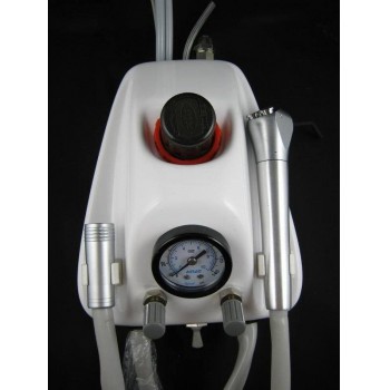 Portable Dental Turbine Unit Work with Air Compressor Water Handpiece Syringe 4H
