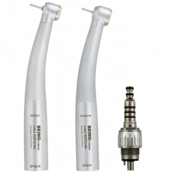 Being® Louts 302PQ/303PQ Dental High Speed Push Button Handpiece with KAVO Coulp...
