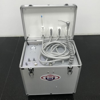 BD402A Portable Dental Turbine Unit(Air Compressor + Suction + Triplex Syringe)