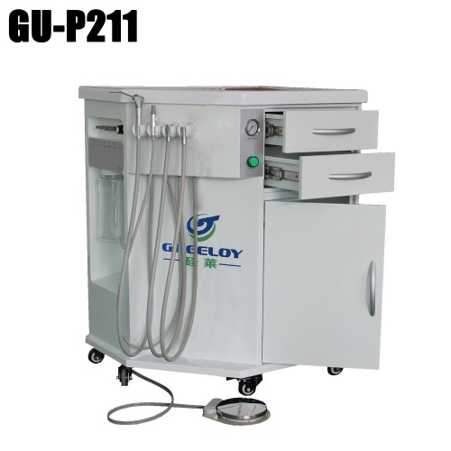 Greeloy® GU-P211 Self-contained Dental All in One Mobile Dental Delivery Cart Unit System