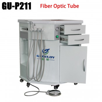 Greeloy® GU-P211 Fiber Optic Mobile Dental Delivery Cart Unit
