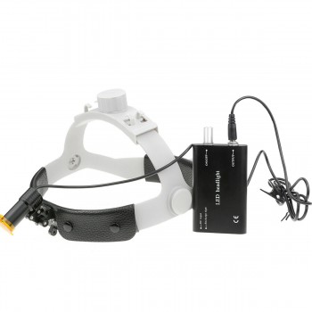 Dental Medical 5W LED Headlight with Filter Headband Head light + Aluminum Box