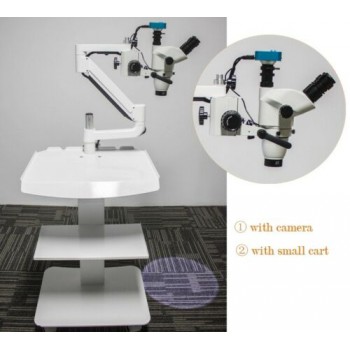 5W Trolley Type Dental Endo Therapy Operating Microscope Loups with Camera