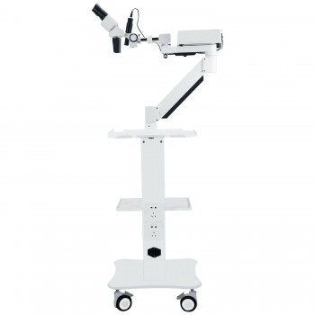 Dental Surgical Microscope Operating Loupe with 5W LED Light＆Trolley Cart Unit for ENT