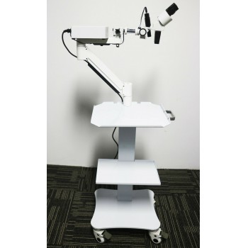 Dental Surgical Microscope Operating Loupe with 5W LED Light＆Trolley Cart Unit for ENT