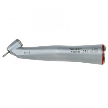 COXO YUSENDENT Dental Fiber Optic 45°1:4.2 Increasing Speed LED Surgery Contra Angle Handpiece