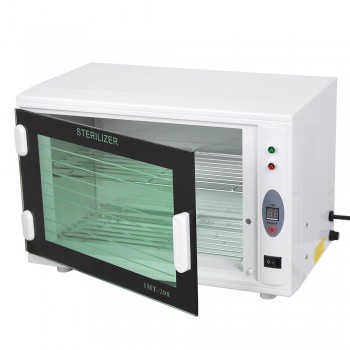 8L UV Tool Sterilizer Cabinet with Timer Sterilization for Dental Tool Facial Skin Beauty Salon