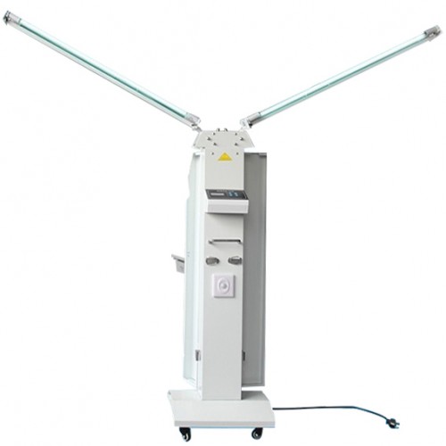 FY® 30FSI Mobile UV+Ozone Disinfection Cart Lamp Ultraviolet Sterilizer Trolley Unit With Infrared Sensor