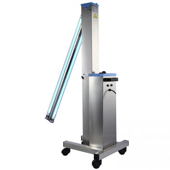 FY® 30DS Mobile UV+Ozone Trolley Disinfection Car Ultraviolet Lamp Stainless Steel Medical Hospital