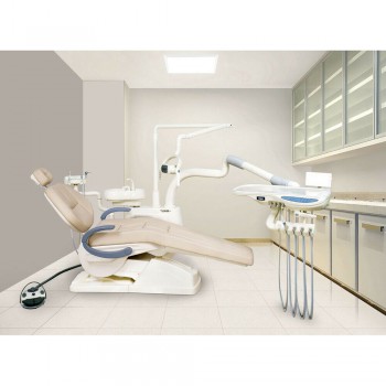 TJ2688 D4 Synthetic Leather Computer Controlled Integral Dental Unit Chair