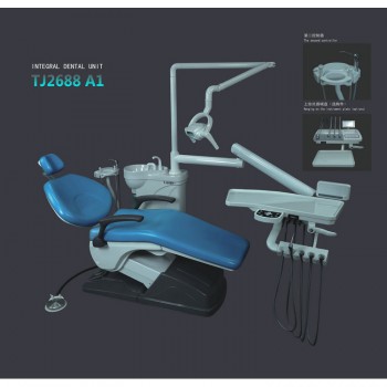 Tuojian Dental Chair Complete Dental Treatment unit Sensor Light TJ2688 A1