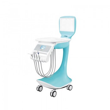 Cute comfortable children dental chair Panda shape and ocean style dental chair for children