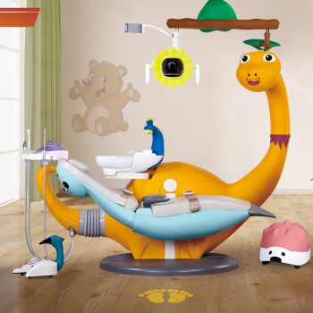 BS-AYC5 Lovely Pediatric Dental Chair Dinosaur Children Dental Unit CE Approved
